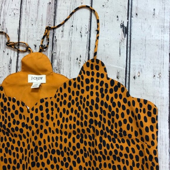 J. Crew leopard scalloped cami - Picture 5 of 7